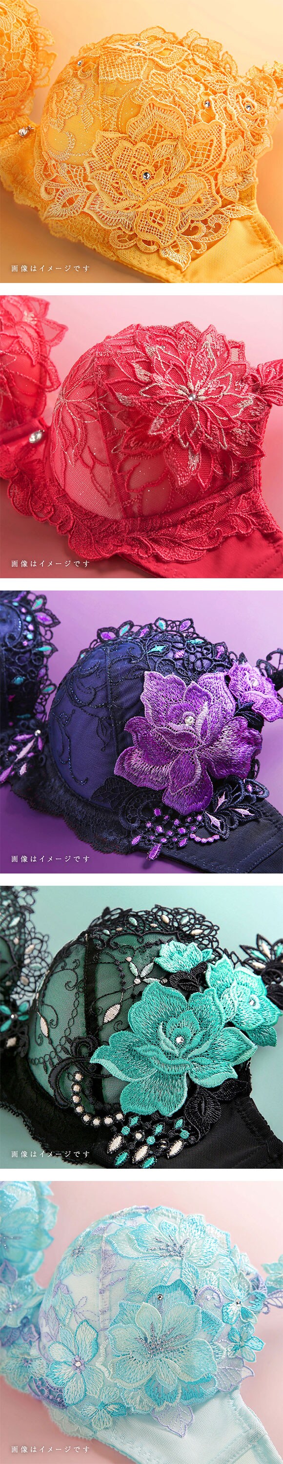 ヒミコ 2025年 福袋 ブラジャー 2点セット 大きいサイズ アンダー80 B C D E F ランジェリー HIMICO