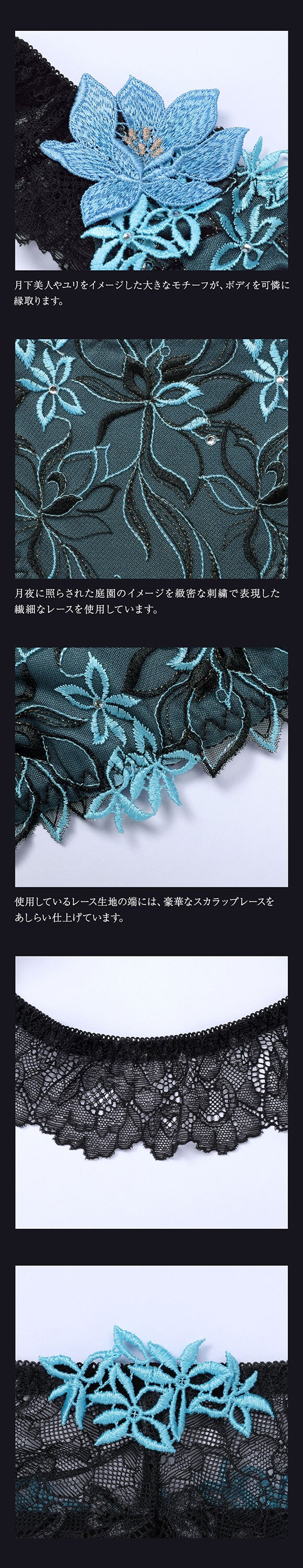 ヒミコ 040シリーズ ショーツ Tバック ソング タンガ M L ランジェリー HIMICO 刺繍ブラジャー 下着 大人ランジェリー
