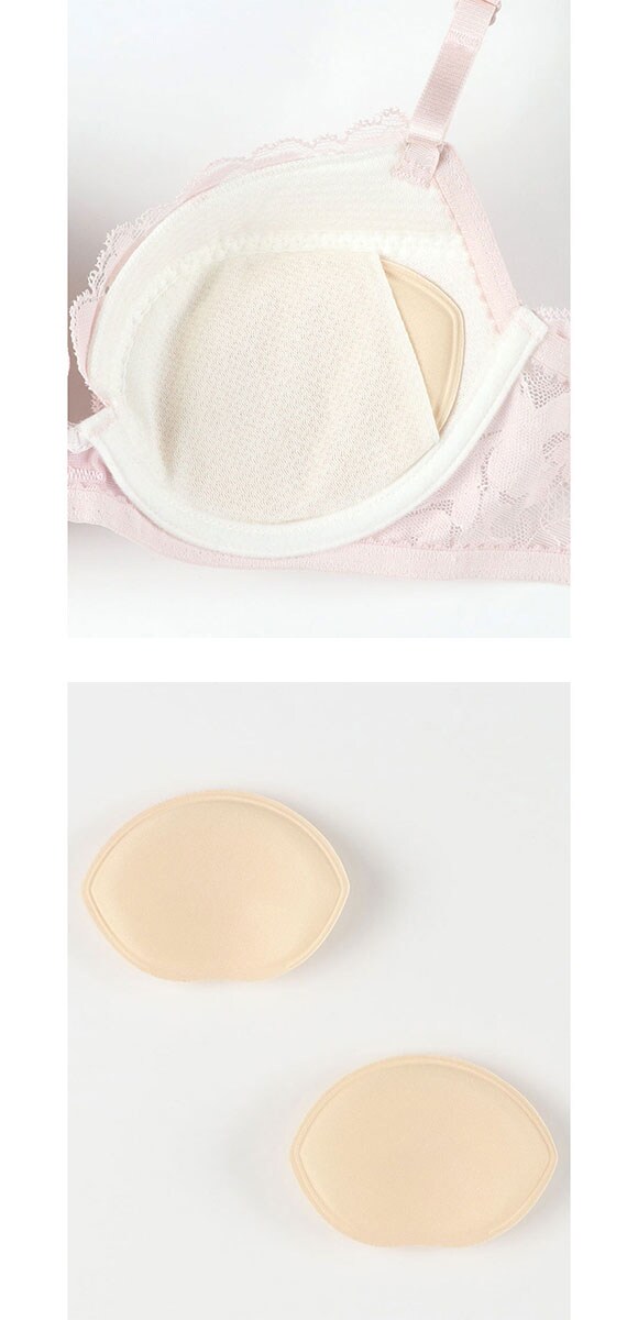 ウンナナクール リボンブラ レース 胸もとフィットながもち 動いても、キレイはつづく 3/4カップブラジャー  単品