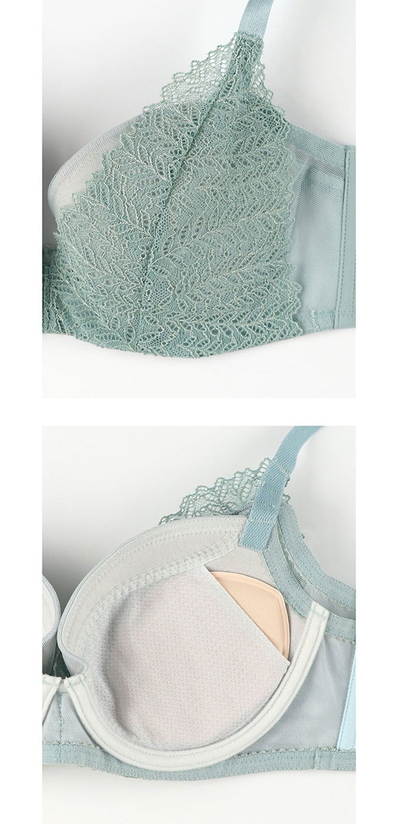 ウンナナクール une nana cool 脇スッキリ さあ、わたし レース 3/4カップブラジャー