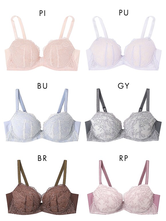 ウンナナクール une nana cool ふゆうする 3/4カップ ブラジャー 単品