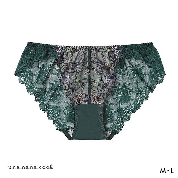 ウンナナクール Steppe Flower ショーツ une nana cool バックレース