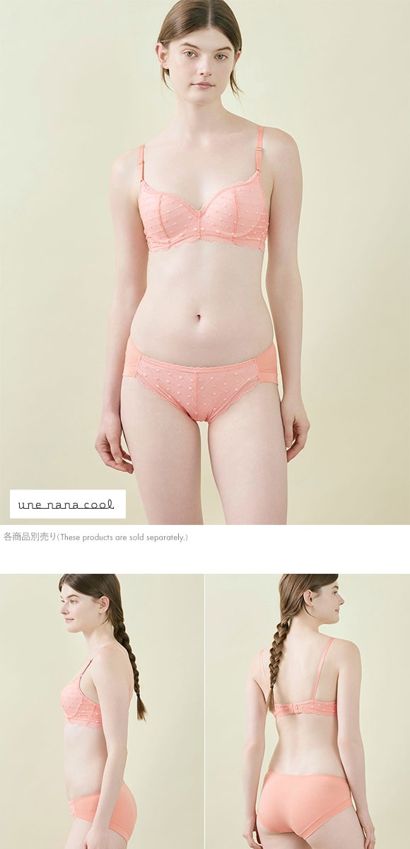 ウンナナクール リニューアル ポルカドットモールド ショーツ une nana cool