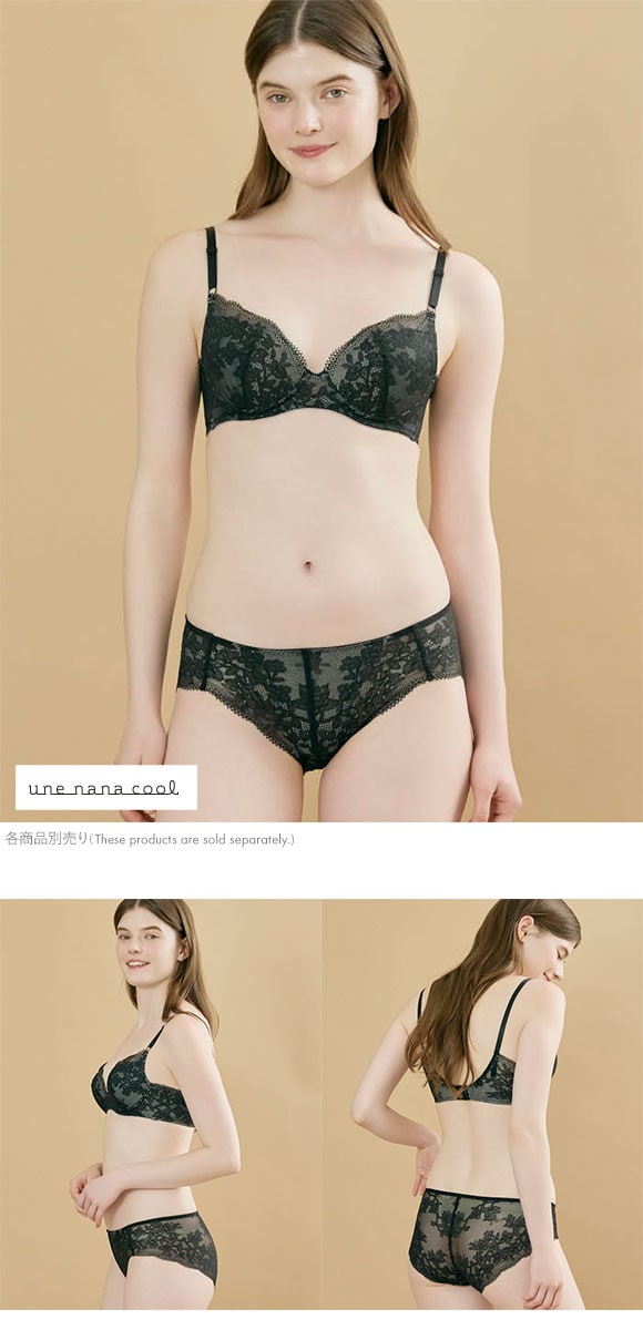 ウンナナクール une nana cool BRAGENIC ブラジェニック レース ショーツ バックレース 単品