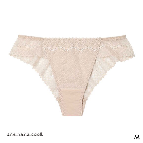 ウンナナクール リニューアル 特別な日以外の364日つけたくなるブラ 364ブラ レース Tバックショーツ ソング 単品 une nana cool