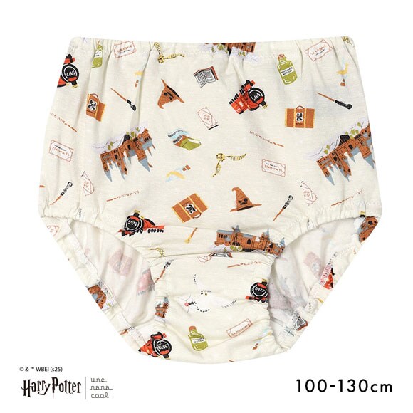 ウンナナクール Harry Potter × une nana cool キッズ ショーツ 女児ショーツ ハリー・ポッター