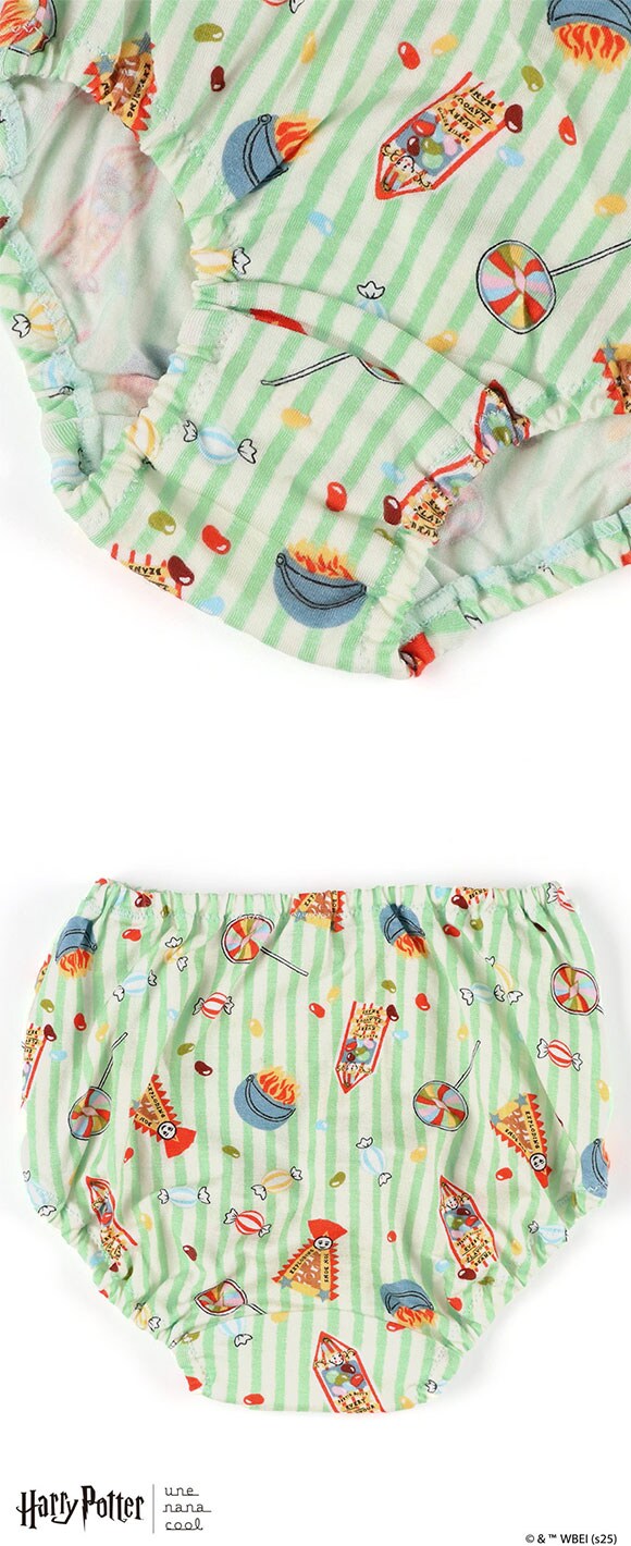 ウンナナクール Harry Potter × une nana cool キッズ ショーツ 女児ショーツ ハリー・ポッター