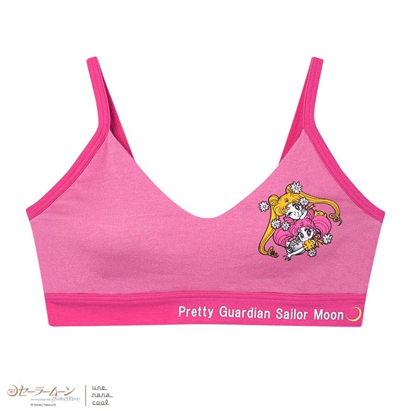 ウンナナクール 美少女戦士セーラームーン × une nana cool ノンワイヤー ブラジャー 単品