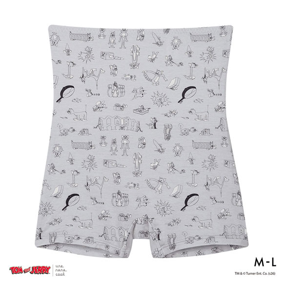 ウンナナクール トムとジェリー × une nana cool ボーイレングスショーツ ハラマキ付きショーツ