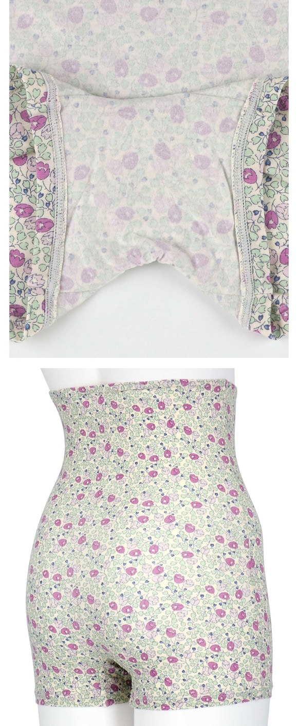 ウンナナクール une nana cool MADE WITH LIBERTY. FABRIC ハラマキ付きショーツ 単品
