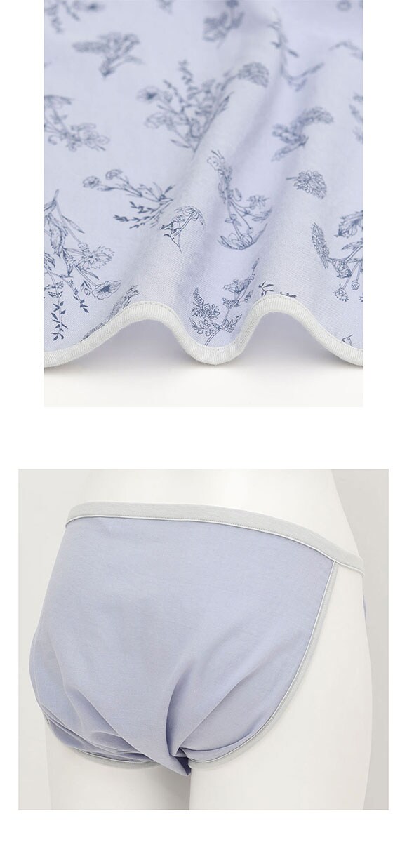 ウンナナクール une nana cool ななふん プリント Herbal bouquet ふんどし ショーツ