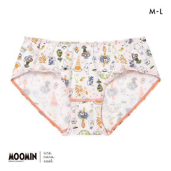 ウンナナクール MOOMIN × une nana cool ショーツ スタンダード ムーミン 単品