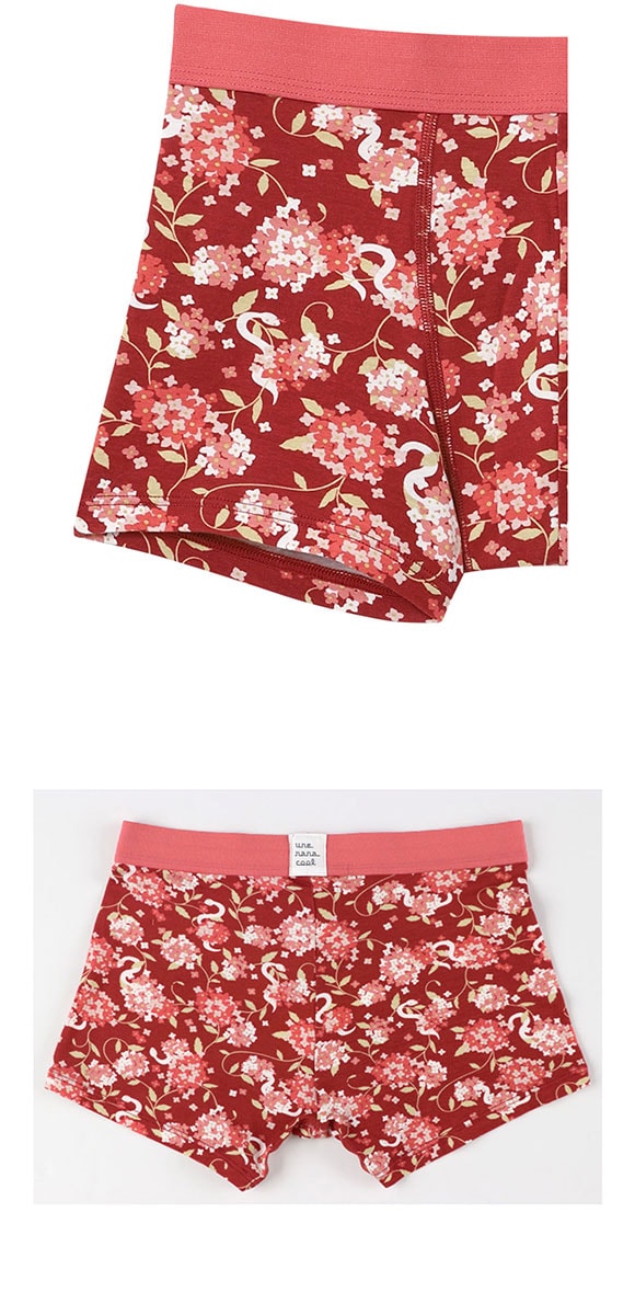 ウンナナクール 2025年お年賀「幸運の巳」 メンズパンツ ボクサーパンツ 前閉じ une nana cool