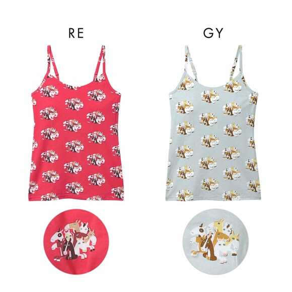 ウンナナクール 2026年お年賀「まるっとうまくいく」 カップ付きインナー キャミソール une nana cool