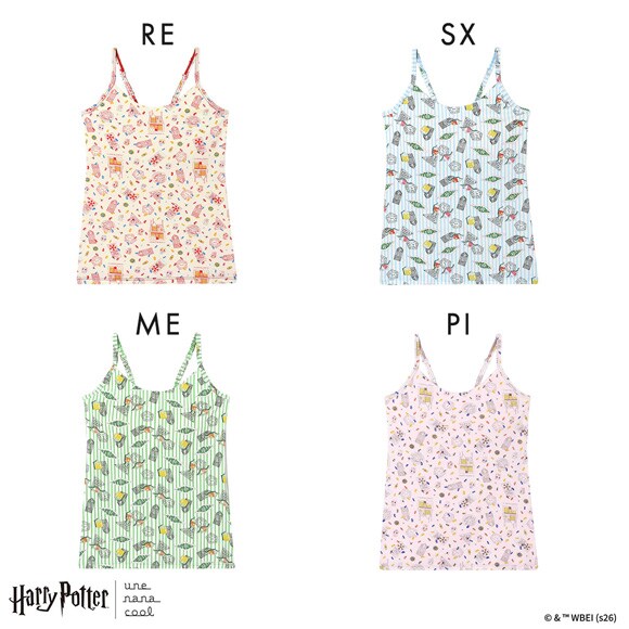 ハリー・ポッター × ウンナナクール Harry Potter カップ付きインナー キャミソール une nana cool