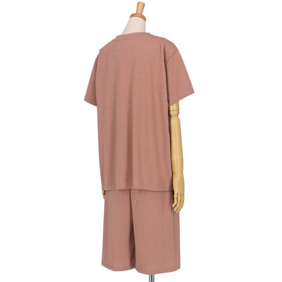 ウンナナクール 綿100％ シルケット天竺半袖パジャマ MADE WITH LIBERTY FABRIC ルームウェア パジャマ 上下セット une nana cool