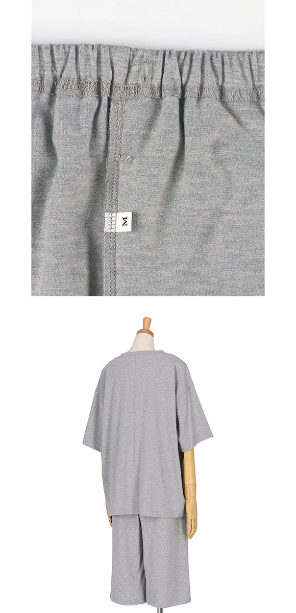 ウンナナクール 綿混 PEANUTS × une nana cool やわらか天竺パジャマ スヌーピー ルームウェア 上下セット 半袖 レディース une nana cool