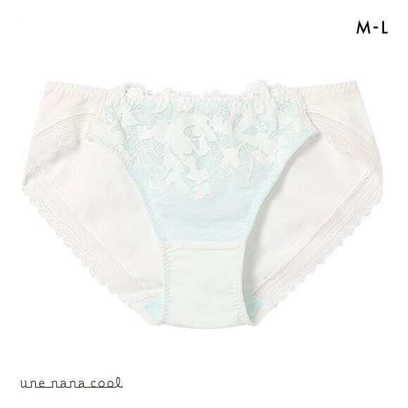 ウンナナクール リボンブラレース ショーツ une nana cool