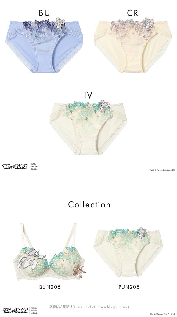 トムとジェリー × ウンナナクール ショーツ une nana cool