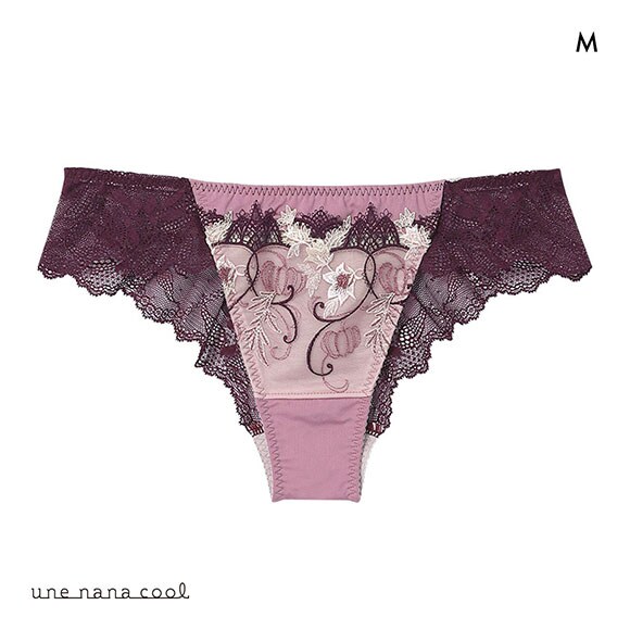 ウンナナクール une nana cool 魔女の猫 Tバックショーツ ソング バックレース 単品 ねこと魔女の世界を表現