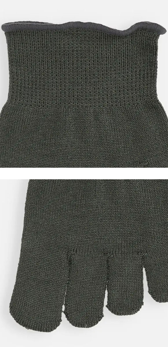 タビオ Tabio LEG LABO シルクのつま先5本指ソックス 靴下 インナーソックス シルク混 消臭 レディース 日本製