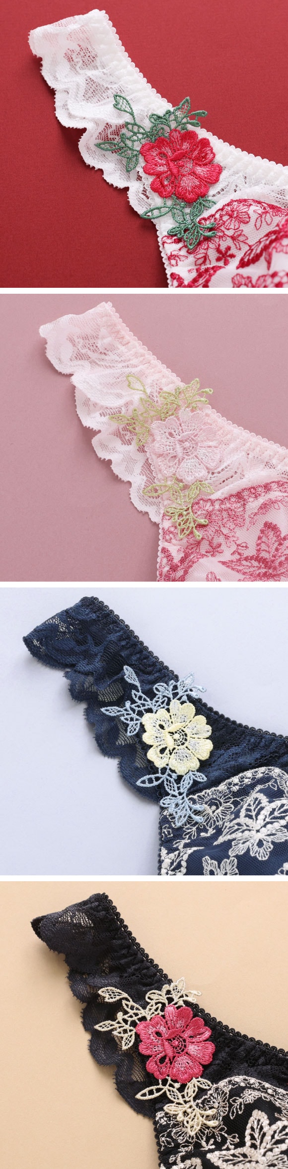 フェミニンメンズTバック M L　メンズ 総レース Tバックショーツ レース下着 レースインナー セクシーショーツ