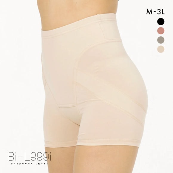 SUKENO Bi-Leggi プリッと美尻 1分丈 レギンス レディース 補正 大きいサイズ 助野
