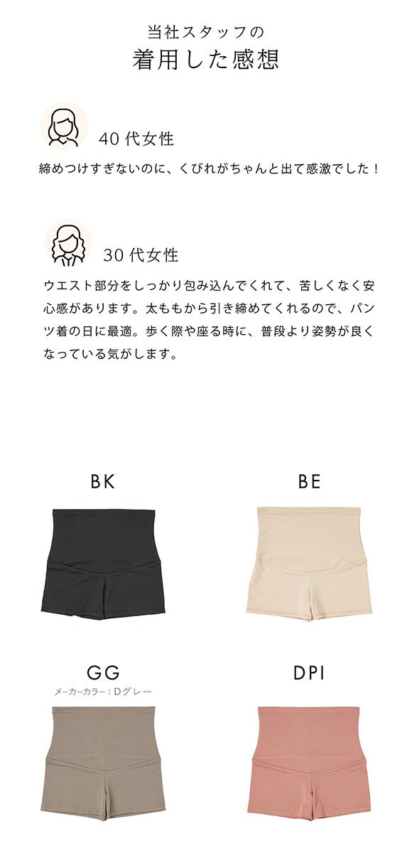 SUKENO Bi-Leggi メリハリくびれ 1分丈 レギンス レディース 補正 大きいサイズ 助野