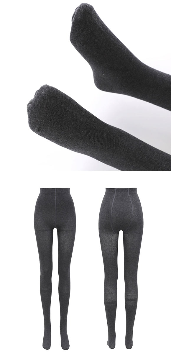 SUKENO らく圧 着圧タイツ レディース 綿混