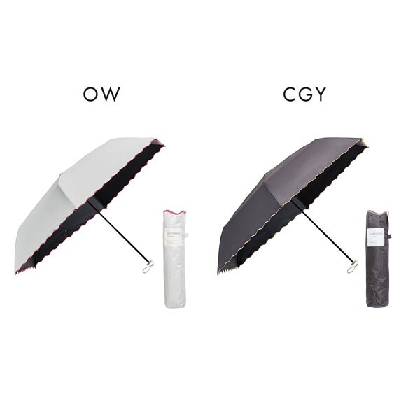 ウォーターフロント ハンディールーフ 折りたたみ傘 55cm UV対策 日傘 兼用 雨傘 晴雨両用 カレント umbulatio Waterfront