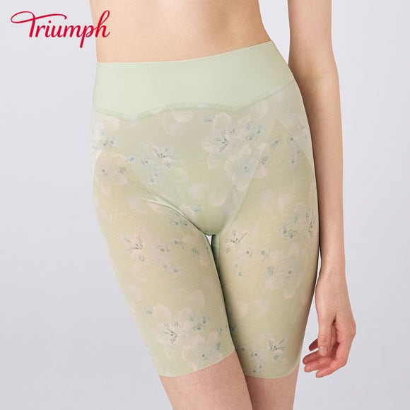 トリンプ ヒップシェイパー TR569 ロングガードル プリント 82 補正下着 Triumph