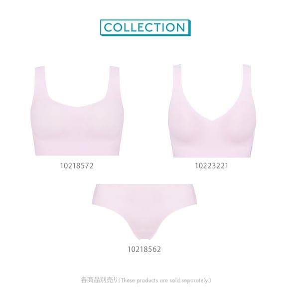 トリンプ スロギー ゼロフィール sloggi ZERO FEEL TOP ブラジャー ノンワイヤー ハーフトップ SML シームレス 吸水速乾 Triumph