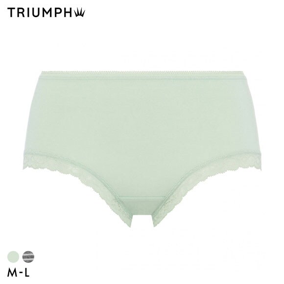 トリンプ SO NATURAL TR7120 ショーツ ボーイズレングス 綿混 無地 ボーダー 深め ML 7059 M014 Triumph