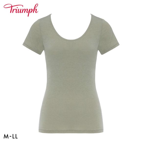 トリンプ TR5410 デイリートリンプ 2分袖トップ 袖あり Triumph