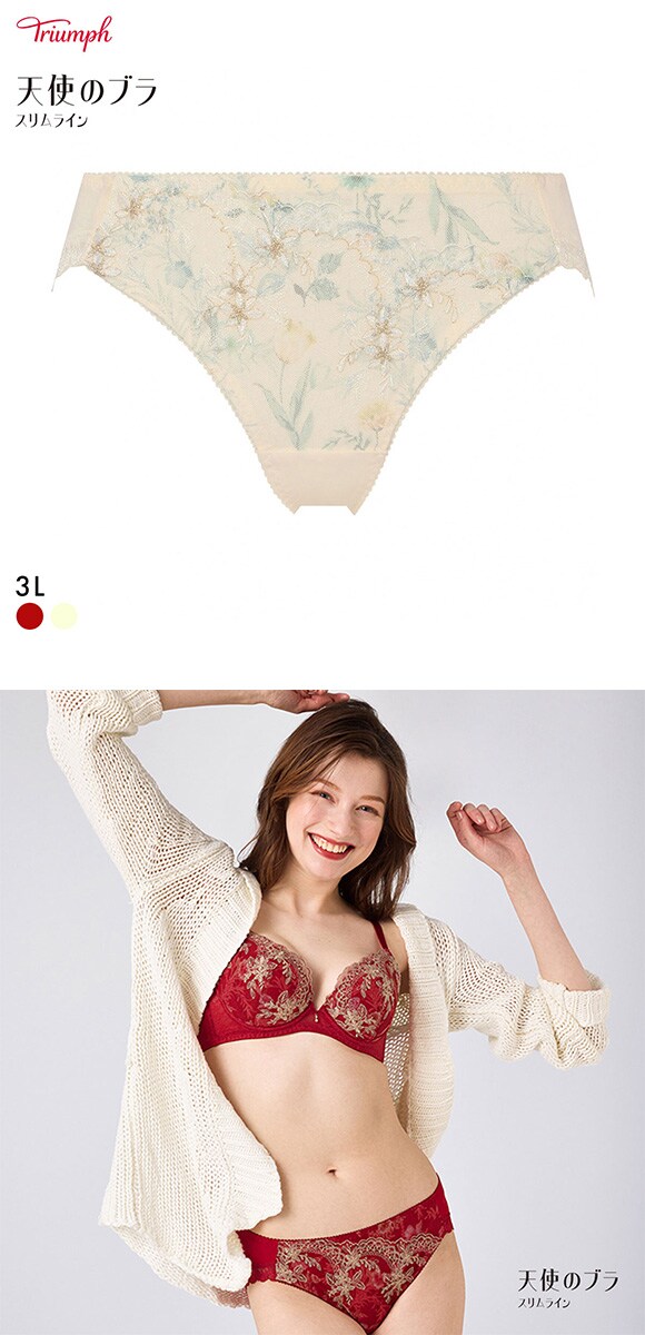 トリンプ TR644 天使のブラ スリムライン レギュラーショーツ 3L 大きいサイズ Triumph