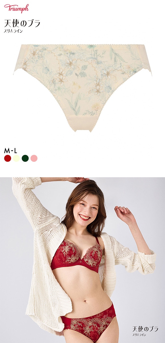 トリンプ TR644 天使のブラ スリムライン レギュラーショーツ ML Triumph