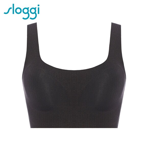 トリンプ スロギー ゼロフィール コットン G88 ブラジャー ノンワイヤー ハーフトップ LL 大きいサイズ シームレス sloggi ZERO FEEL Triumph
