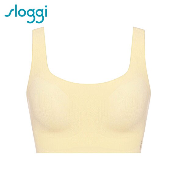 トリンプ スロギー ゼロフィール コットン G88 ブラジャー ノンワイヤー ハーフトップ SML シームレス sloggi ZERO FEEL Triumph