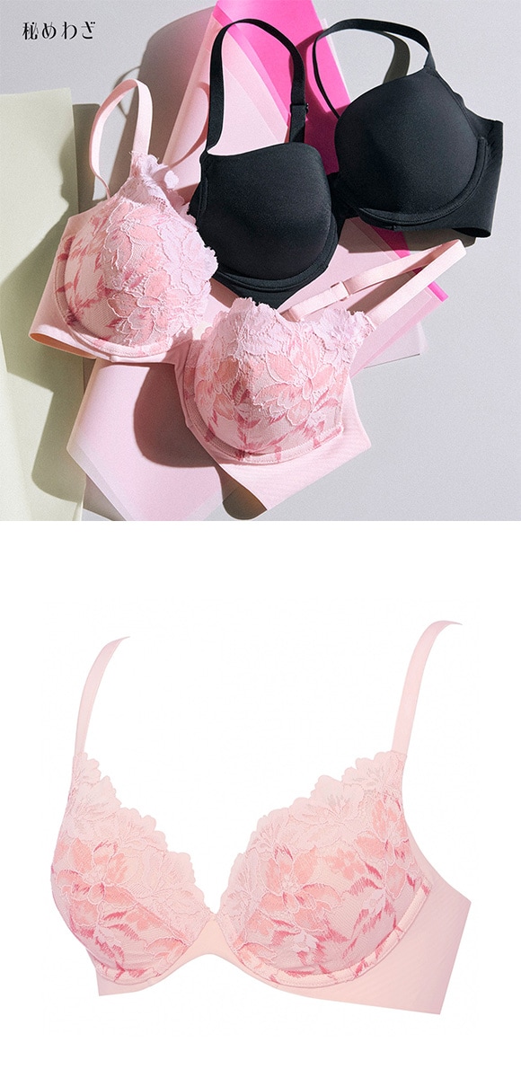 トリンプ TR648 秘めわざ レースタイプ ブラジャー コンフォートワイヤー BC Triumph