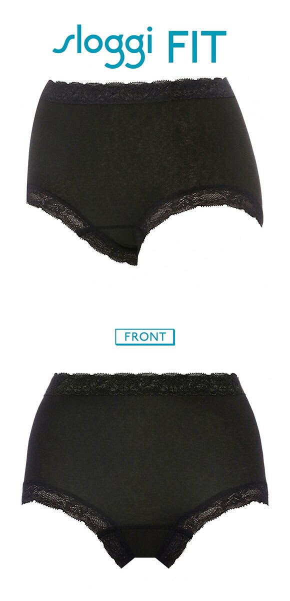 トリンプ スロギー sloggi フィット サニタリーショーツ LL はきこみ深め 羽付きナプキン対応 生理用 大きいサイズ 綿混 Triumph