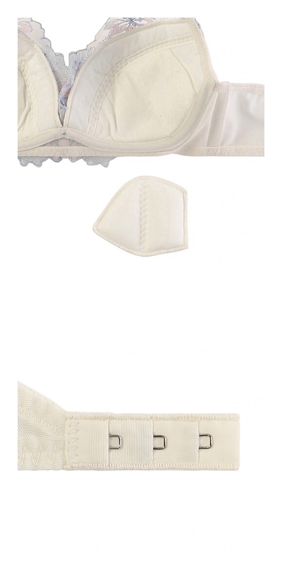 アモスタイル AMST529 デコルテビューティブラ フローラルハーモニー ブラセット ブラジャー ショーツ セット BCD AMOSTYLE