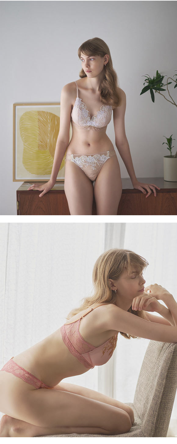 ラヴィアドゥ ユーフォリア ショーツ Tバック バックレース ML LA VIE A DEUX Euphoria