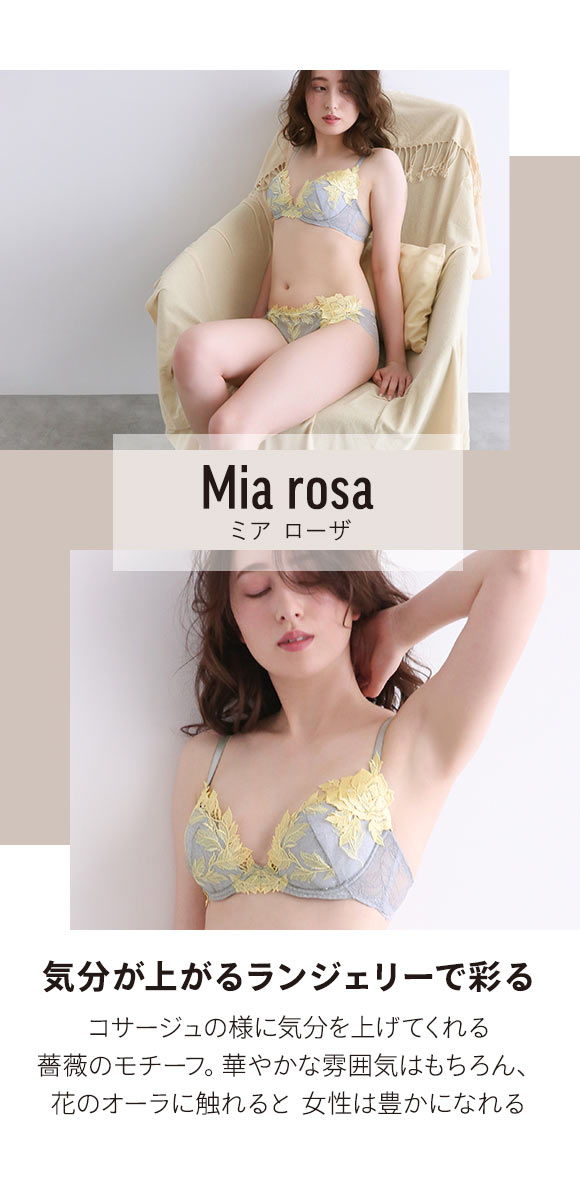 Mia rosa ミア ローザ ショーツ スタンダード バックレース ML 単品 LA VIE A DEUX ラヴィアドゥ  DOMESTIC UNDER