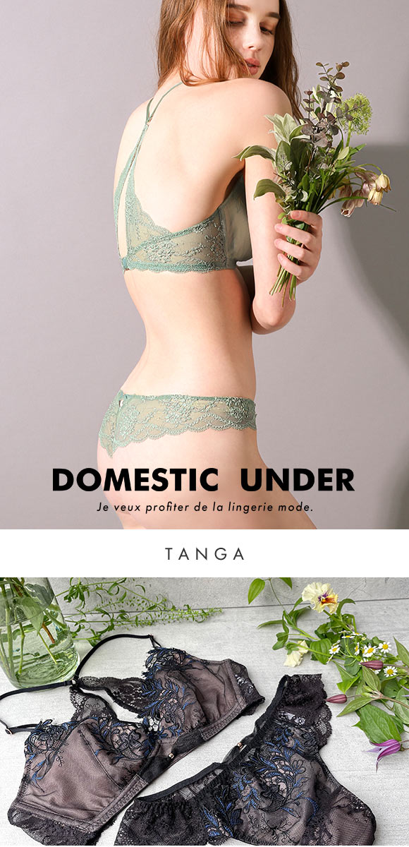 Champetre bouquet シャンペトルブーケ ショーツ Tバック バックレース M 単品 LA VIE A DEUX ラヴィアドゥ DOMESTIC UNDER