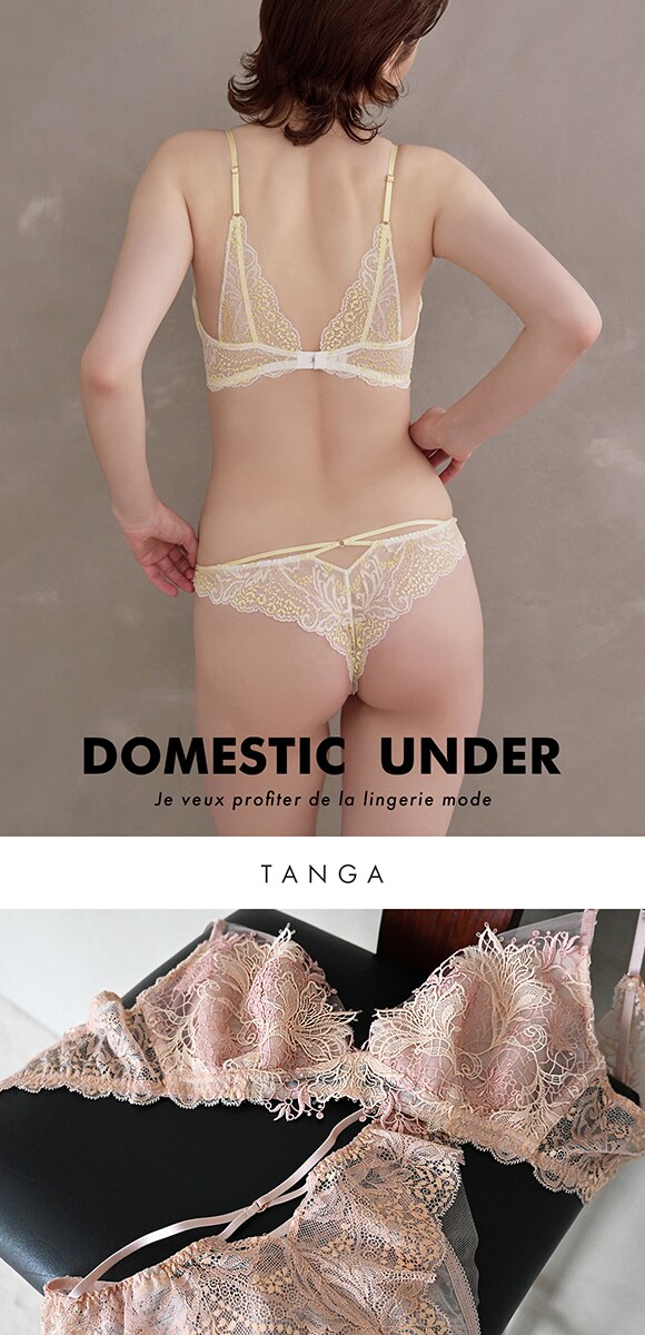 Arabesque アラベスク ショーツ Tバック バックレース M 単品 LA VIE A DEUX ラヴィアドゥ DOMESTIC UNDER