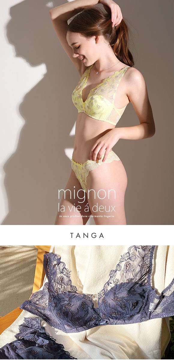 Shell & Tulip シェル＆チューリップ ショーツ Tバック バックレース ML 単品 LA VIE A DEUX ラヴィアドゥ mignon