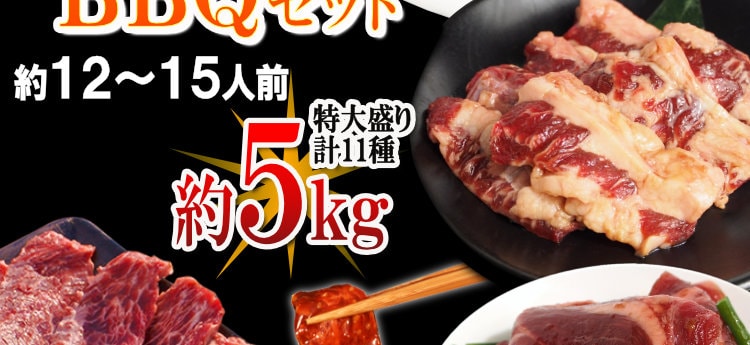 【情熱特撰】人気盛りＢＢＱセット