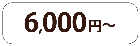 6000円〜