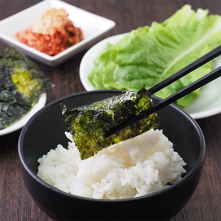 韓国海苔食事イメージ