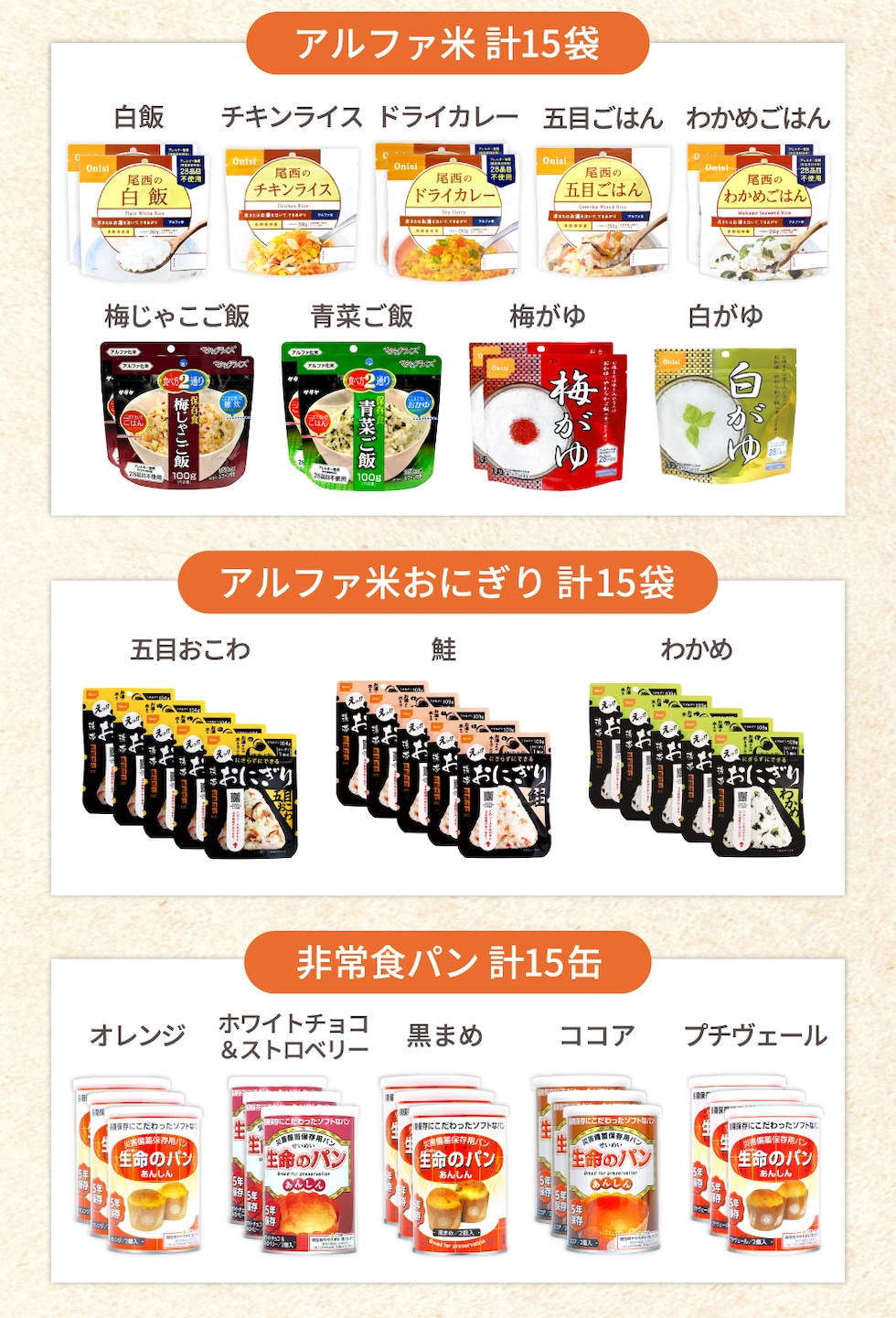 内容品概要-ごはん